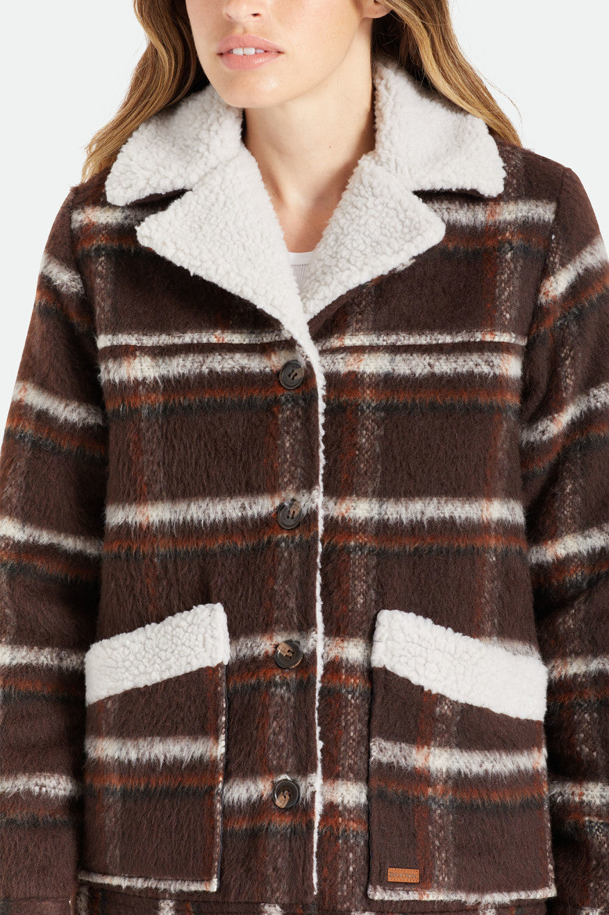 Nouvelle Coat - Seal Brown - Image 6